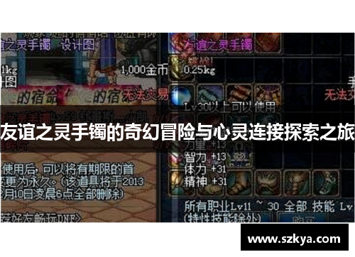 友谊之灵手镯的奇幻冒险与心灵连接探索之旅